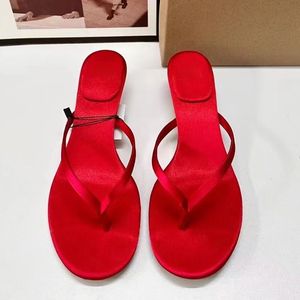 Nuevas Sandalias Transparentes Rojas para Mujer, Chanclas Modernas 2024, Tacones Sexys para Mujer - Product Image 3