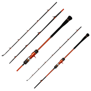 <span class=keywords><strong>HEARTY</strong></span> <span class=keywords><strong>RISE</strong></span> Slow Jigging III S Tokayo Carbone Canne À Pêche Dureté Moyenne EVA Poignée Matériel pour Ocean Boat Pêche En Mer Profonde - Product Image 1