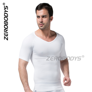 Zerobodys w020 người đàn ông của nén Áo sơ mi lót Tank Top Workout Vest <span class=keywords><strong>ABS</strong></span> bụng Body Shaper - Product Image 6