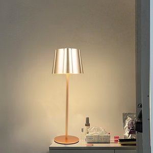 现代创意床头小台灯可充电触摸控制电池供电新颖设计LED阅读台灯 - Product Image 6