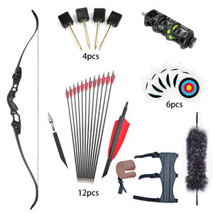 Ensemble d'arc recurve de chasse américain Tianpo - 45 LBS, alliage d'aluminium 7075, longueur de tir maximale de 32 pouces, ILF, directement de l'usine - Product Image 1