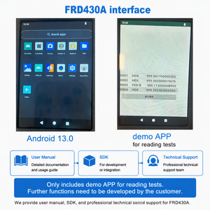 FRD430A Stick RFID Vieh-Lesegerät <span class=keywords><strong>Android</strong></span> 13 Viehmanagement FDX-B HDX Tier-Ohrmarken-Lesegerät BT4.2, WLAN, SDK für Entwicklung - Product Image 3