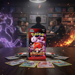 การ์ดโปเกมอน สการ์เล็ต&ไวโอเล็ต 'ความรุ่งโรจน์ของทีมร็อคเก็ต' บูสเตอร์บ็อกซ์ sv10 เวอร์ชั่นเกาหลี ของแท้ ซีลปิดสนิท เกมการ์ด TCG - Product Image 3