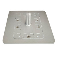 IP68 étanche aluminium LED solaire route goujon lumière blanc réfléchissant oeil de chat conception solaire alimenté route sécurité stands