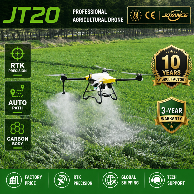Joyance Agriculture Drone Crop Protection UAV Reliable Farm Service Crop Monitoring Field Survey Equipment Large Field Farming
