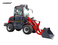 CASER 908 Mini-Frontlader 2700kg Gewicht CE-Zertifiziert Kleiner Radlader