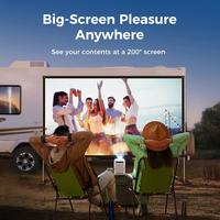 Projecteur portable VANKYO H300W HD 4k Mini Wi-Fi avec poignée et support