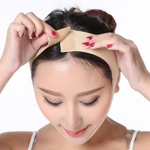 Custom Slimming Bandage V Line <b>Face</b> Lift up Belt Mask High Quality Breathable Band Facial <b>Shaper</b> for Home Use - Product Image 3