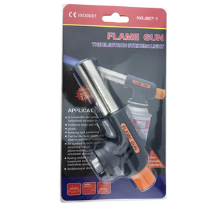 Encendido automático propano butano pistola de fuego pistola de llama quemador de mano antorcha ardiente para Hotel restaurante herramientas de cocina - Product Image 5