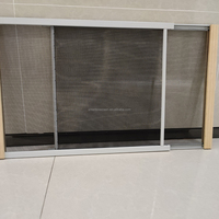 Moustiquaire extensible en fibre de verre, transparent, pour fenêtre