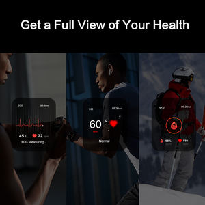 Montre connectée J-Style haute précision avec moniteur de fréquence cardiaque, de pression artérielle et de sommeil, écran Super Amoled de 1,65 pouces, nouveautés <span class=keywords><strong>2022</strong></span> - Product Image 5