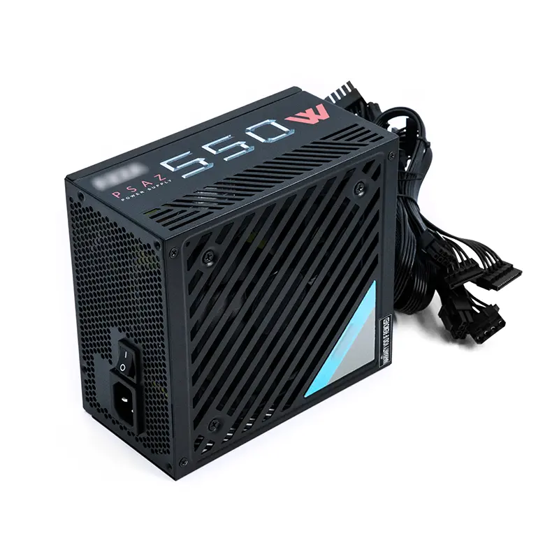 Hot sale power supply for pc 500w 550w 650w 800w atx gaming pc case computer cpu