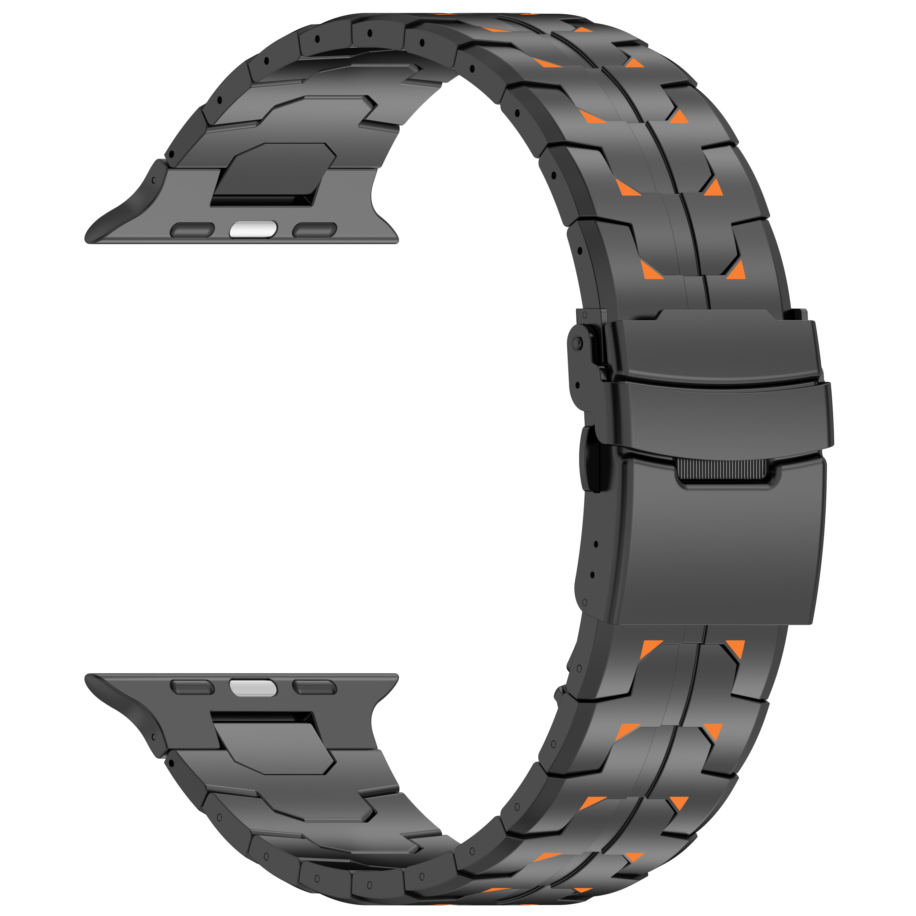 #1 Noir+Orange