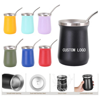 Nouvelles tasses à yerba mate, gobelets à thé à isolation sous vide, double paroi en acier inoxydable, gobelets de camping, tasses à mate, yerba