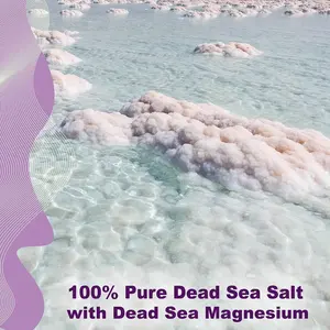 Private Label USA Made 17lb Sels de bain sans danger pour la grossesse Crème corporelle relaxante douce à tremper pour les femmes enceintes Services en marque blanche - Product Image 4