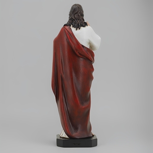 Statues religieuses catholiques en résine en gros d'usine, cadeau pour la décoration de la maison, Jésus le Rédempteur, statue en mousse - Product Image 4