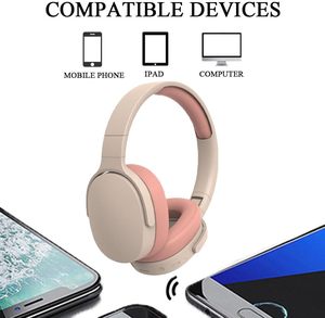 หูฟังไร้สาย ANC RGB สำหรับเล่นเกมส์ แบบคาดศีรษะ พร้อมช่องเสียบ USB สำหรับเล่นกีฬา ใช้ได้กับ PS4 รุ่น P9 - Product Image 4