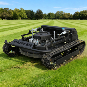 免费送货100% 遥控卷轴割草机割草机花园履带式割草机汽油/柴油割草机 - Product Image 2