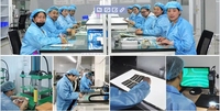 Teclados Retroiluminados para Montaje en Panel, Teclado Industrial a Prueba de Agua con Botones de Interruptor, Dimensiones de Teclado para Gasolinera M07689B002
