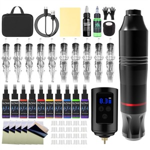 ชุดอุปกรณ์สักลายมังกรเอเลี่ยน พร้อมเครื่องสักและหมึกสำหรับสัก - Product Image 1