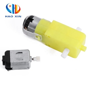Boîte de vitesses à double arbre en plastique jaune en gros, engrenage 1:48, moteur micro DC électrique TT130 - Product Image 2