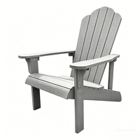 Chaise Adirondack moderne d'extérieur pour la plage, chaises Adirondack en plastique pour la plage et le jardin
