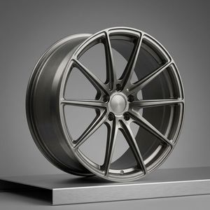 Jantes forgées monobloc super légères 6061-T6 à haute résistance à la compression, à rebord profond, chromées, personnalisées pour véhicules électriques et SUV à énergie nouvelle - Product Image 1
