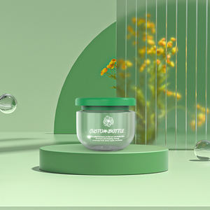 Wadah Scrub rambut wajah dan tubuh, wadah kosong warna-warni, wadah krim mentega Tubuh kosmetik - Product Image 2