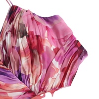 Collection Été 2024 – Robe de Soirée Élégante en Satin à Motifs Floraux, Col en V Profond, Dentelle en Tulle, Modeste, pour Mariage, Fête, Demoiselle d'honneur, Coupe Ajustée