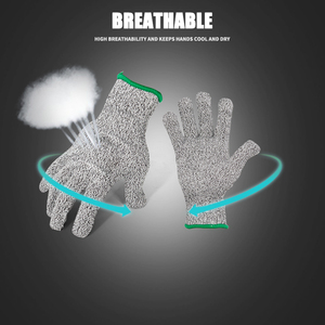 ANSI Guantes resistentes a cortes Nivel 5 Protección Trabajo Guantes de construcción - Product Image 3