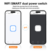 TOMZN eWelink WIFI Smart ATS 2P 3P 4P Minuteur 230V Commutateur de transfert automatique double alimentation Télécommande sans interruption 63A 100A 125A