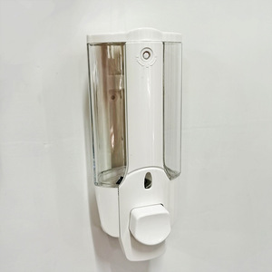 Wall-mounted <b>mini</b> <b>soap</b> dispenser/lotion dispenser, suitable for bathroom and kitchen use, double-headed shower gel dispenser. - Product Image 3