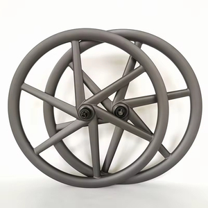 Juego de ruedas de carretera de 6 radios de carbono de fábrica, llantas sin cámara de freno de disco, 31mm de ancho, 40mm de profundidad, rueda de bicicleta de carreras <span class=keywords><strong>DT</strong></span> <span class=keywords><strong>240</strong></span>, Cubo de bloqueo central - Product Image 1