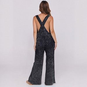 Custom Denim <strong>Dungarees</strong> Women Denim Jumpsuit Jean Denim Overalls for Women Work Overalls Suit Suspenders for Women - Product Image 2
