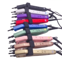 LOOF JR-609 Outil de pose d'extensions capillaires à température réglable, connecteur de kératine en PC pour pointes chauffantes de 1,5 mm (usage professionnel)