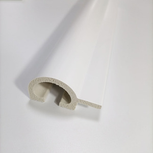 White Sample Style <strong>PVC</strong> Skirting PS <strong>Moulding</strong> Cornice Ceiling Profile PS <strong>Moulding</strong> - Product Image 6