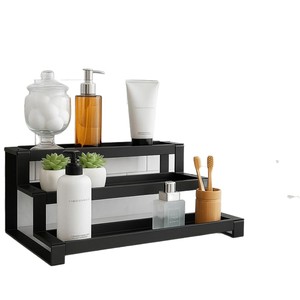 OEM ODM <b>Spice</b> <b>Rack</b> 3 Tier Wall Mounted Removable Cabinet Organizer Minimalist Rectangle Shape - Product Image 5