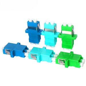 Sợi quang kết nối adapter SC để SC UPC/APC/OM3/OM4 couplers khớp nối đơn chế độ Simplex <span class=keywords><strong>Coupler</strong></span> - Product Image 1