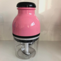 Hotselling Premium RVS Mini-sapcentrifuge & -vleesmolen Multifunctionele huishoudelijke fruitblender 250W Drukknopbediening