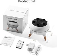 Nouveautés : Diffuseur d'arômes méduse dynamique 250 ml, humidificateur d'air ultrasonique portable pour la maison