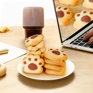 Biscuits au Goût de Lait en Forme de Patte Mignonne - Collation Croustillante et Crémeuse Amusante pour Enfants et Loisirs Quotidiens - Product Image 2