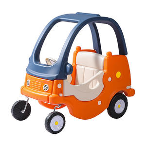 Voiture jouet coulissante en plastique, design Château de la Princesse du Feu, mini-voiture à quatre roues à assistance électrique pour bébés de 0 à 3 ans - Product Image 5