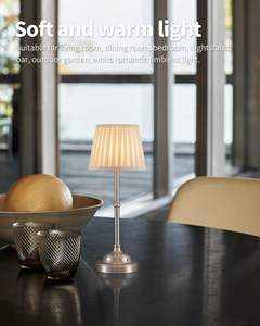 Vente en gros transfrontalière Nouvelle lampe d'ambiance parapluie pour chambre à coucher, chevet, bar, décoration moderne et chaleureuse pour la maison - Product Image 6