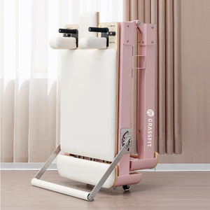GRASSFIT Reformer de <span class=keywords><strong>Pilates</strong></span> pliable en aluminium, équipement de <span class=keywords><strong>Pilates</strong></span> pliant haut de gamme, machine de <span class=keywords><strong>Pilates</strong></span> portable, lit de <span class=keywords><strong>Pilates</strong></span> – Vente chaude - Product Image 5
