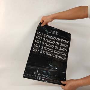 Wholesale Price Custom Printed Logo Envelope Courier Bag Strong Sealing Plastic Poly Black <b>Mailer</b> Bag for Shipping - Product Image 3