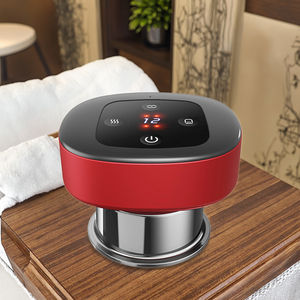 Cangkir bekam elektrik pintar vakum, alat pijat Guasha 12 gigi, alat pijat terapi bekam vakum listrik - Product Image 1