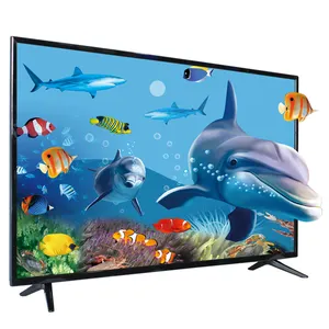 UHD FHD 70/75/80/85 인치 평면 스크린 4K 스마트 와이파이 LED TV 중국에서 만든