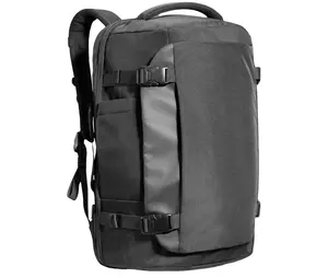 New hot selling nylon business 17 inch simple style high quality black 20 inch laptop backpack for man and women suppliers