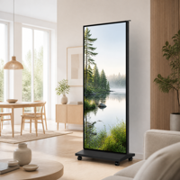 Heißer Verkauf Indoor P1.86 Fine Pitch Faltbarer 4K HDR10 LED-Bildschirm mit Cloud-basiertem CMS, RDM und hoher Helligkeit für individuelle Werbung