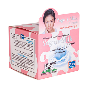 Y456 โยโกะ โยเกิร์ต มิลค์ ครีม 50 กรัม ครีมบำรุงผิวหน้าขาวใสจากสารสกัดนมและโยเกิร์ตแท้ ส่งออกจากประเทศไทย - Product Image 1
